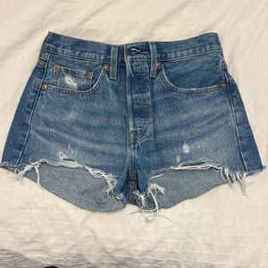 Levis 501 Denim Shorts